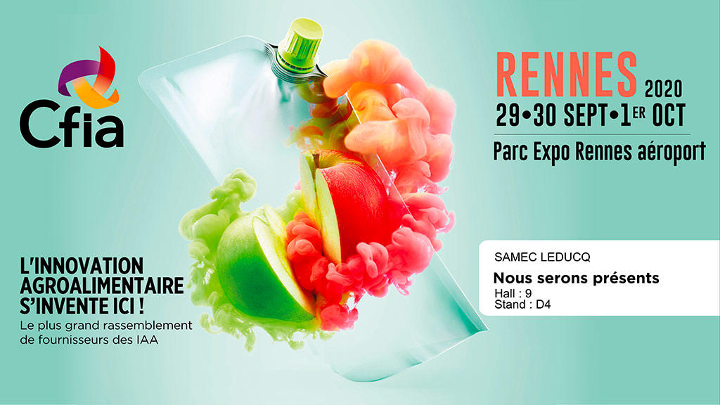 SAMEC au salon CFIA 2020 de Rennes