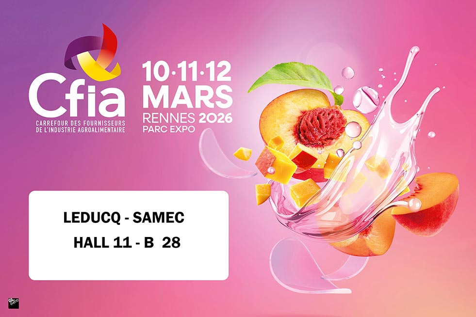 SAMEC au CFIA de Rennes, les 10,11 rt 12 mars 2026 - HALL 11 B 28